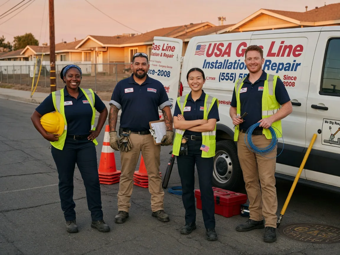 Gas Line Installation company in Dunnsville, VA